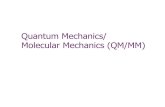 Quantum Mechanics/ Molecular Mechanics (QM/MM)Atomic Charge Schemes “Atoms” are not well-defined in molecules – there is no quantum mechanical operator corresponding to an atom.