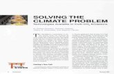 SOLVING THE CLIMATE PROBLEM - Luther Collegebernatzr/Courses/ES185/socolow_solving.pdf · industry, the Sustainable Mobility Project (SMP)," reports that the worid's light-duty vehicles