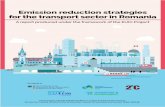 a study by - EUKI · a study by Executive Summary Transport is the third largest source of greenhouse gas emissions in Romania. Since 1990, transport emissions in Romania have been