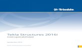Tekla Structures 2016iteklastructures.support.tekla.com/system/files/manual/Interoperabilidad2016i.pdfTekla Structures 2016i Interoperabilidad septiembre 2016 ©2016 Trimble Solutions