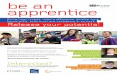 be an apprentice - Burnley law& Reg Busines… · Recruitment for apprentice positions is normally undertaken in partnership with Burnley College and commences around, but not limited