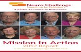 Mission in Action - parkinsonsneurochallenge.org · Mission in Action 2017 Report  • 941-926-6413 ncf_impact report_final.indd 1 8/16/17 3:01 PM