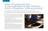 VENOUS Our Protocol for Transabdominal Pelvic Vein Duplex Ultrasound · 2018-07-16 · Duplex ultrasound, using a diameter criteria within a dedicated protocol, can be a reliable,