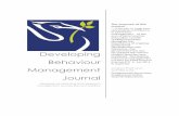 Developing Behaviour Management Journal - ITT-Placement.com · That’s right! They are ALL behaviour management strategies. This is an important first step – behaviour management