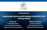 Designing High-Performance MPI Collectives in MVAPICH2 for ... · High Performance open-source MPI Library for InfiniBand, Omni-Path, Ethernet/iWARP, and RDMA over Converged Ethernet