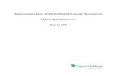 PHI Interconnection of Distributed Energy Resources · and anticipated renewable generation penetration. Beginning not later than six months after closing of the merger, Distribution