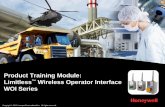 Product Training Module: Wireless Operator Interface WOI ... · This allows for adding, subtracting, or relocating Limitless inputs easily.\ \r\rThe WOI Series offers an increase
