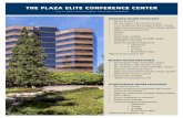 The Plaza - Conference Center Flyer€¦ · THE PLAZA ELITE CONFERENCE CENTER 4350 LA JOLLA VILLAGE DRIVE, SUITE 250, SAN DIEGO IrvIneCompanyoffICe.Com for leasIng InformatIon, Call