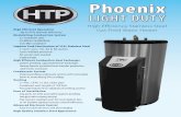 Phoenix - d3ozuwh04stggh.cloudfront.net · Gas Fired Water Heater Phoenix Light Duty High Efficient Operation-up to 97% thermal efficiency Modulating Combustion System-3:1 turndown