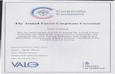 Valo Limited Corporate Covenant pledge - gov.uk · Valo Limited We, the undersigned, commit to honour the Armed Forces Covenant and support the Armed Forces Community. We recognise