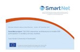 SmartNet project : TSO-DSO interaction architectures to ... · The SmartNet project 4 architectures for optimized interaction between TSOs and DSOsin managing the purchase of ancillary
