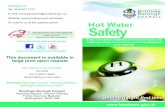 Hot Water Safety Leaflet - Broxtowe Home · Hot Water Safety WARNING SIGNS TO LOOK OUT FOR:! Excessively hot water coming out of the taps Excessive noise or “bubbling sounds”