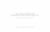 Portfolio Additional Estimates Statements 2019-20€¦ · The PAES facilitate understanding of the proposed appropriations in Appropriation Bills (Nos. 3 and 4) and Appropriation