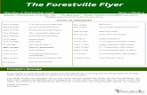The Forestville Flyer - forestvill-p.schools.nsw.gov.au€¦ · students was to develop participation, confidence and instil great enjoyment in ballroom dancing. The Year 5 teachers