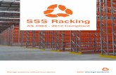 SSS Racking … · • Double deep pallet racking • Push back pallet racking SSS Beams • Mezzanine storage • Carton Live Storage (CLS) SSS Racking Specifications ... Melbourne.