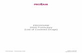 PROSSAM 2020 Formulary (List of Covered Drugs) · PROSSAM - PROSSAM 2020 Page 1 of 173 Updated 03/2020 PROSSAM 2020 Formulary (List of Covered Drugs)