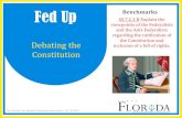 SS.7.C.1.8 Explain the viewpoints of the Federalists and ... · Federalist Papers and The Anti-Federalist Papers. After reading the quote, determine: • Who would have said it (Federalists