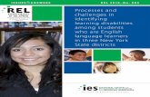 Processes and challenges in identifying learning ... · Processes and challenges in identifying learning disabilities among students who are English language learners in three New