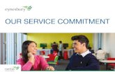 OUR SERVICE COMMITMENT…produced Our Service Commitment. Our Service Commitment provides guidance to our staff in their daily interactions with students, parents, agents and university
