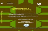RECENT RESEARCHES in · 2013-01-22 · modeling in fluid mechanics, material properties, hydrotechnology, nano-fluids, plasma engineering, ... Application of Fluid-Structure Interaction