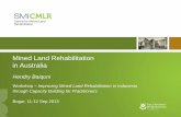 Mined Land Rehabilitation in Australiaelti.fesprojects.net/2013_MiningRehab_Workshop/CMLR.pdf3 The Sustainable Minerals Institute (SMI) 4 The Development of the SMI 0 10,000,000 20,000,000