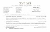 STATE BOARD GENERAL SESSION - TCSG · the college and expressed an interest in training employees to work in this field. No other ... TCC program in C# Programmer, CPB1, 22 Credit