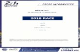 MergedFile - Automobile Club de l'Ouest · Barthez Compétition, United Autosports, Larbre Compétition, Algarve Pro Racing and Eurasia Motorsport will be fighting in the Ligier JS