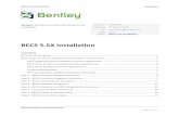 BECS 5.5X Installation · BECS installation guide The BECS installation guide will help you install BECS on your computer, guiding you through the BECS installation step by step.