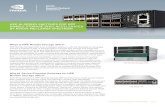 HPE M-SERIES SWITCHES FOR HPE NIMBLE STORAGE DHCI ... · The Mellanox Spectrum® Open Ethernet family includes a broad portfolio of fixed form factor switches, ranging from 16 through
