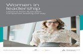Women in leadership - 50/50 by 2030 Foundation · 4 Women in leadership: Lessons from Australian companies leading the way Women in leadership: Lessons from Australian companies leading