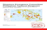 Disasters Emergency Committee Philippines Typhoon Response Typhoon Haiyan heavily impacted the Eastern