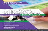 TRANSITIONAL CARE MEDICINE - CloudCME€¦ · 5. Describe the interface between transitional care evidence, policy, and public perspective. 6. Identify practice and policy challenges