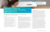 What’s new in Teamcenter Quality version 5 ne… · definition of measures to prevent recur-rences, and reports the results in a clear ... informed decisions across the extended