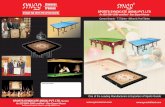 Final Synco main catalogue Memorable National and International tournaments, conducted on SYNCO BOARDS