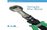 Simply the Best - Eatonpub/... · EATON AEROQUIP A/C Refrigeration Hose & Fittings Catalog March 2010 A-HOAC-MC001-E4 5 E-Z Clip System™ - Tool Case Kit Contents Components Part