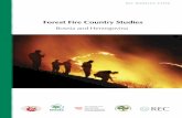 Forest Fire Country Studiesdocuments.rec.org/publications/Forest_Fires_BOSNIA... · 1.2. Major&forestry&stakeholders& For a better understanding of the organisation and main stakeholders