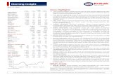 Morning Insight - Kotak Securities · 2019-05-27 · MAY 27, 2019 Morning Insight. Kotak Securities Limited has two independent equity research groups: Institutional Equities and