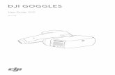 DJI GOGGLES - df5825h0k34vm.cloudfront.net · 3. DJI Goggles Quick Start Guide 4. DJI Goggles User Manual We recommend you check that you have all of the included parts listed in