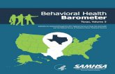 Behavioral Health Barometer - drug-rehabs.org · 2020-01-14 · Behavioral Health Barometer: Texas, Volume 5: Indicators as measured through the 2017 National Survey on Drug Use and