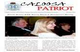 CALOOSA · The next meeting of the ExCom is scheduled for May 2, 2016. The meeting of the Executive Committee (ExCom) of the Caloosa Chapter FLSSAR was called to order by President
