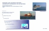MARINE ALSF SCIENCE REVIEW : AGGREGATE RESEARCH IN UK … · projects funded on marine aggregate research in recent years. This is followed by a summary of the current status of marine
