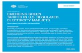 EMERGING GREEN TARIFFS IN U.S. REGULATED ELECTRICITY … · The Corporate Renewable Energy Buyers’ Principles represent 67 million megawatt-hours (MWh) of renewable energy demand