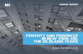 Poverty and Progress in New York XIII: The de Blasio Years ...€¦ · Poverty and Progress in New Yor III: The e Blasio Years Issue rief 4 IFT TE CAP Y NE Y ITY NEEDS ME ATE SLS