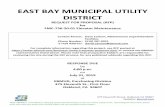 EAST BAY MUNICIPAL UTILITY DISTRICT full speed test of safety mechanisms, overspeed governors, and car buffers. If required, the governor will be recalibrated and sealed for proper