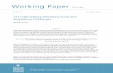 Working Paper 09-16: The International Monetary Fund and ... · The International Monetary Fund (IMF) is an intergovernmental organization of 186 member countries. Its role differs