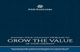 SOLVING YOUR TOUGHEST PROBLEMS TO GROW THE VALUEflgpartners.com/wp-content/uploads/2020/05/FLG... · “FLG provided seasoned talent to help scale Rodan+Field’s business, both operationally
