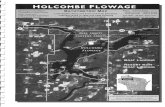 Holcombe Flowage - Bathymetric Map - Surveyed 1995-1996 · Title: Holcombe Flowage - Bathymetric Map - Surveyed 1995-1996 Author: Sean Harnett Subject: Lake Map of Holcombe Flowage