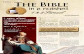 series The Bible - PropheticVoicepropheticvoice.co.uk/.../The-Bible-in-a-nutshell-1... · The Bible in a nutshell 2 samuel Power in weakness Defeating Goliath David was the youngest