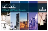 2016 Half Year Results - Mubadala Investment Company, Abu ... · Established in 2002 by Emiri Decree to • Generate financial returns for its shareholder • Create socioeconomic