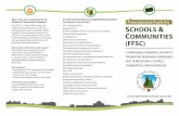 SCHOOLS COMMUNITIES (FFSC)€¦ · The FFSC is a statewide energy-use initiative promoting the use of local renewable biomass to provide reliable energy for Pennsylvania schools,